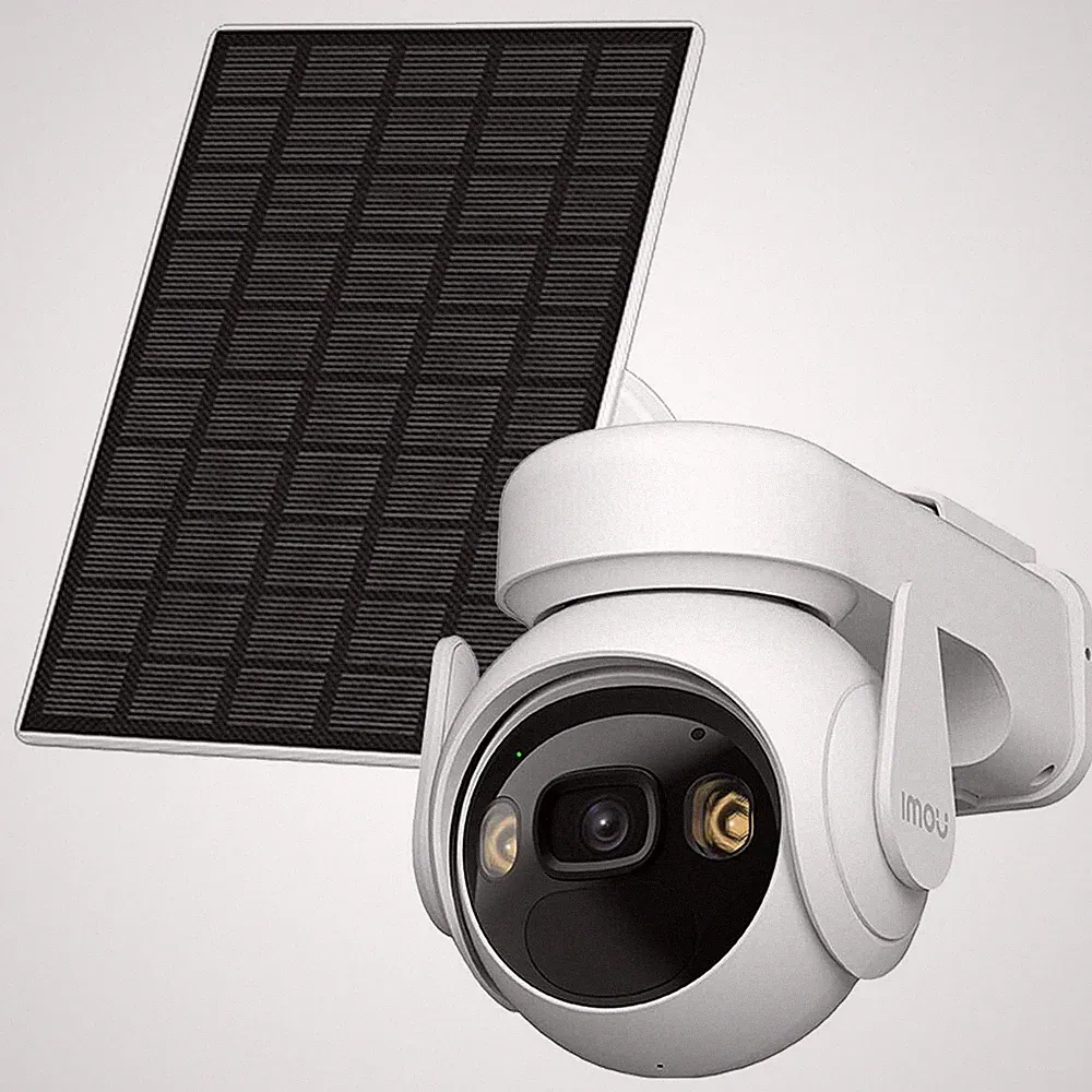 Imou Cell PT Kit batteriebetriebene 3 MP WLAN-Überwachungskamera mit Solarpanel