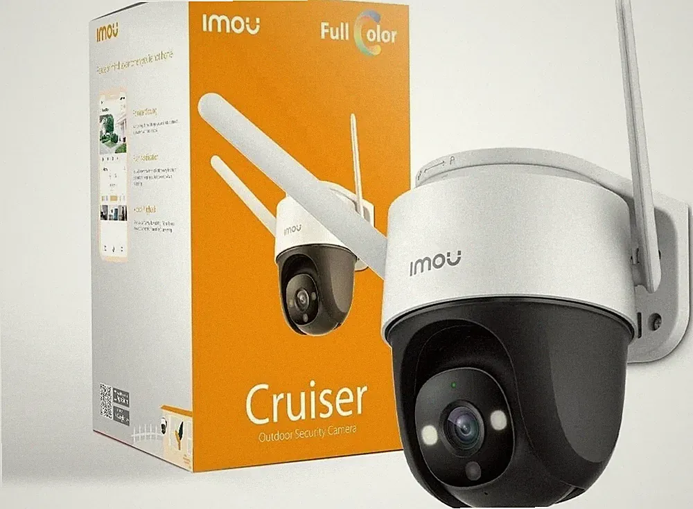 Imou Cruiser 1080P Smarte Überwachungskamera für den Außenbereich mit farbiger Nachtsicht