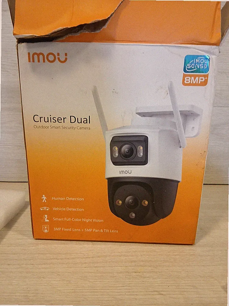 IMOU Cruiser Dual 6MP Outdoor Smart Überwachungskamera in Weiß