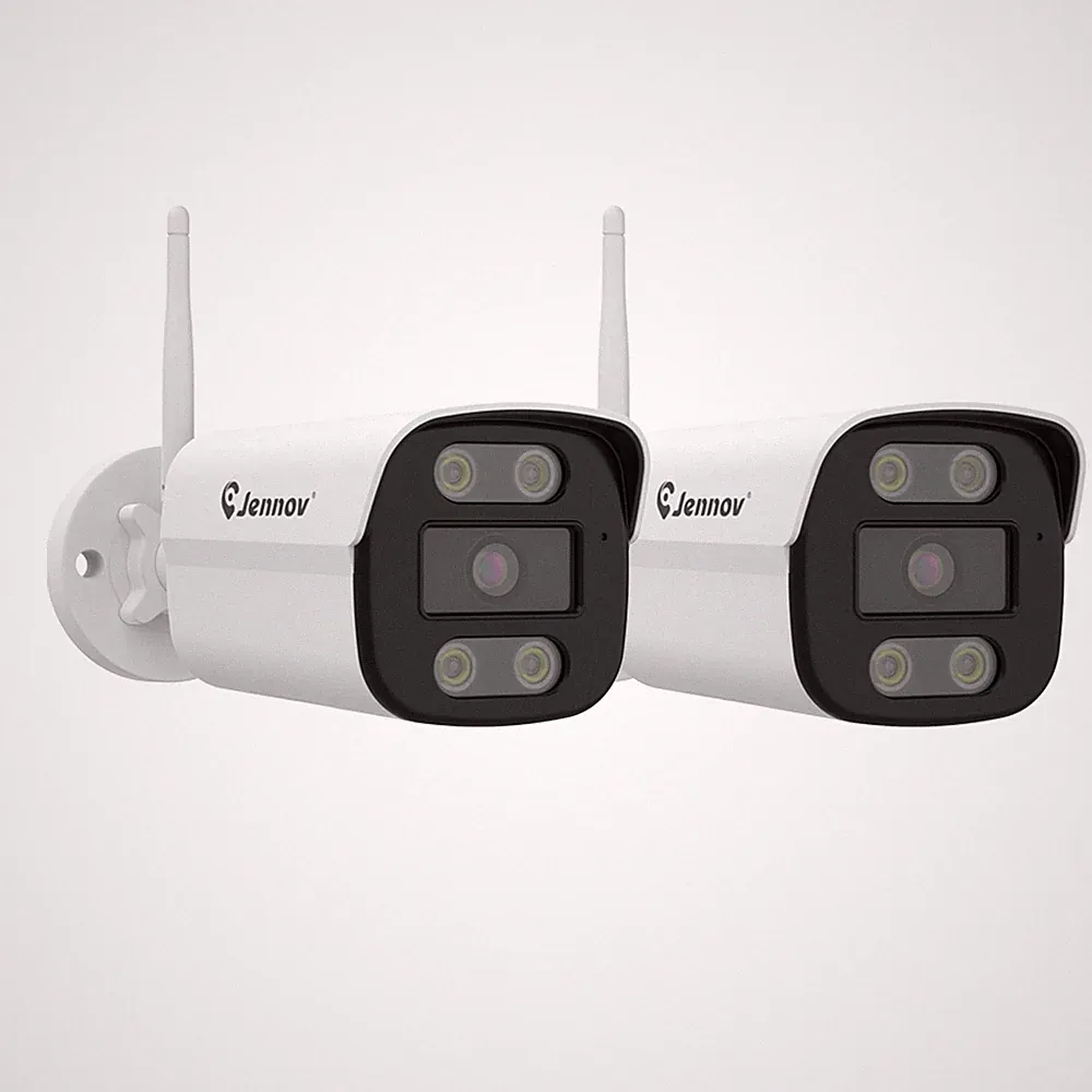 IP66 Metall WLAN ÜberwachungKamera für Jennov J-series 5MP 10CH NVR Kamera