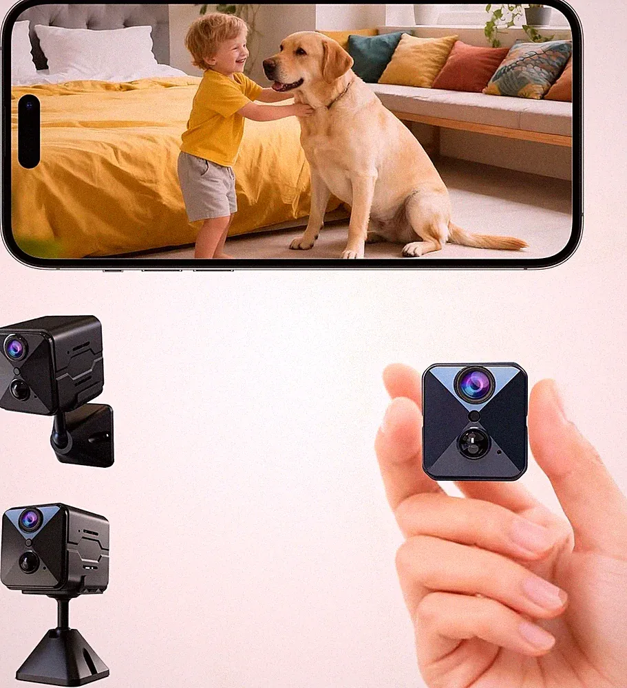 javiscam E7 4K Mini Überwachungskamera