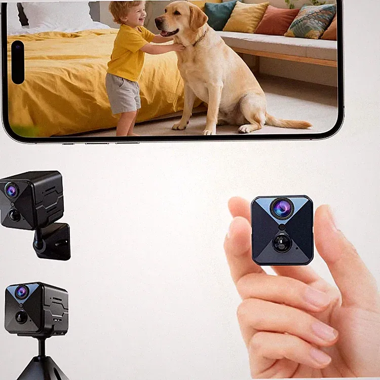 javiscam E7 Mini WLAN Akku Kamera