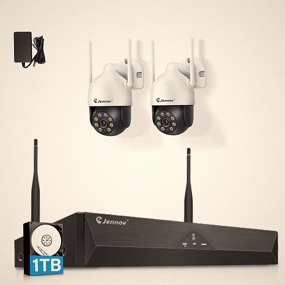 Jennov SmartCam 2-Kamera Set 1TB NVR