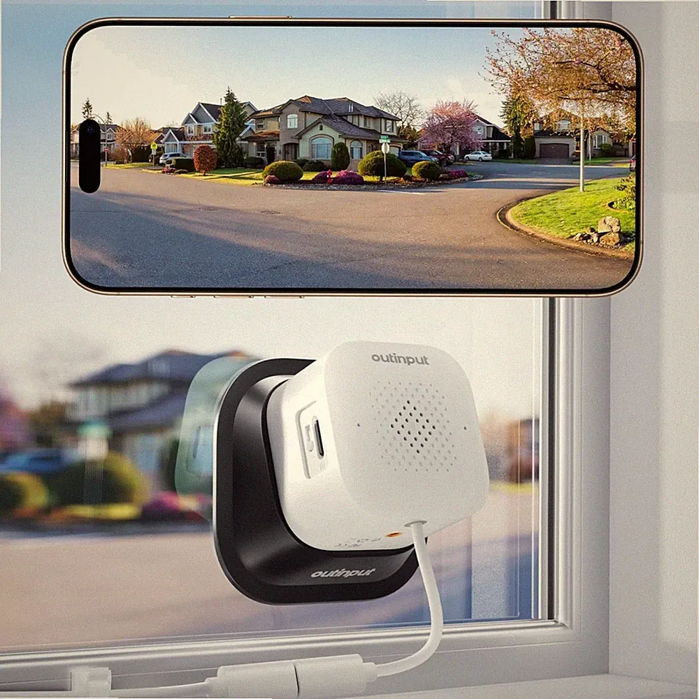 Kamera FensterInnen 3MP 2K Nachtsicht Bewegungsdetektor