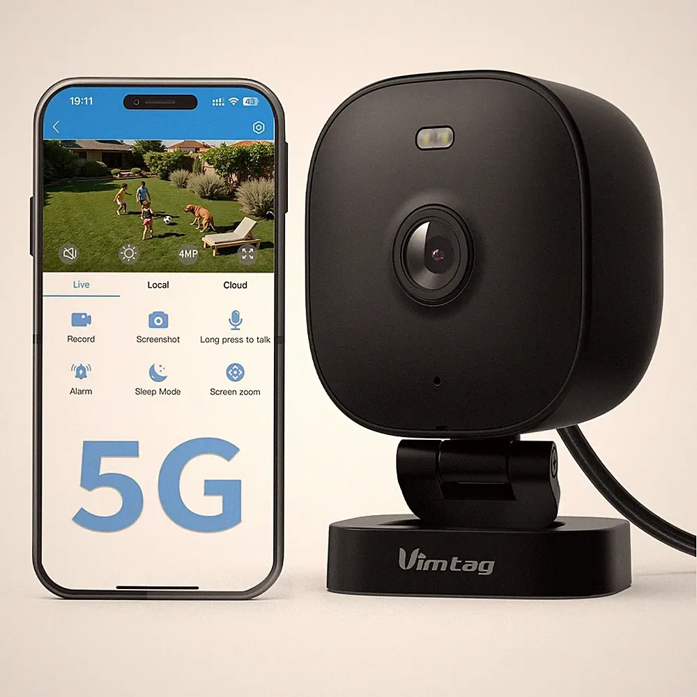 Kamera Überwachung Außen WLAN Farbige Nachtsicht PIR Bewegungserkennung 256GB