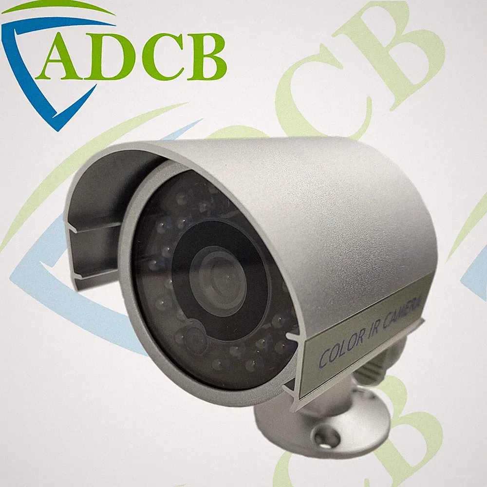 Kleine CCTV Bullet Überwachungskamera 520TVL Nachtsicht IR IP67 Outdoor 3,6mm Objektiv