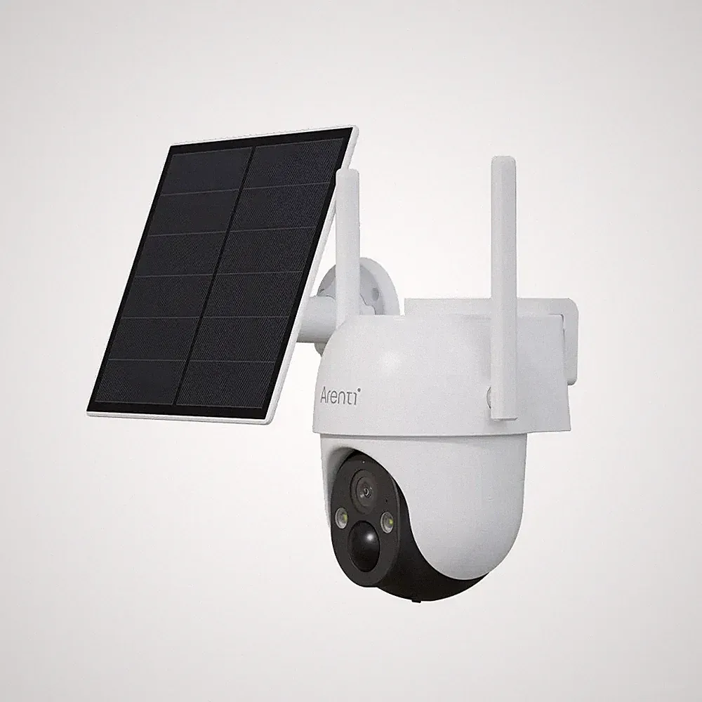 Laxihub Arenti 2K 3MP WLAN PTZ Solar/Akku Überwachungskamera - Audio - Weiß *NEU*