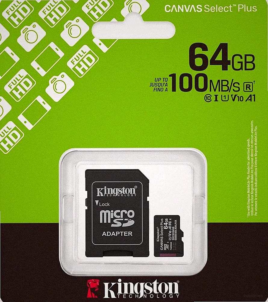 Micro SD Speicherkarte TF 64GB für ieGeek Überwachungskamera Außen CCTV Nachtsicht