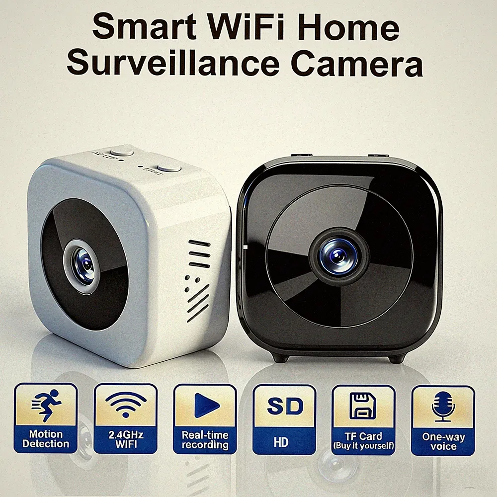 Mini HD Wifi Smart Monitor Überwachung Überwachungskamera Video Voice DV Recorder