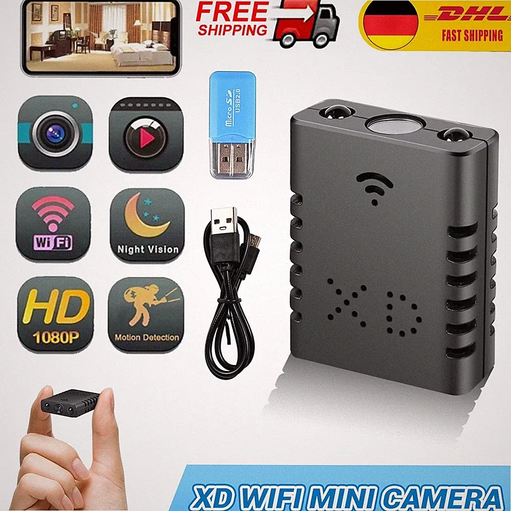 Mini IP Kamera HD 1080P Außen