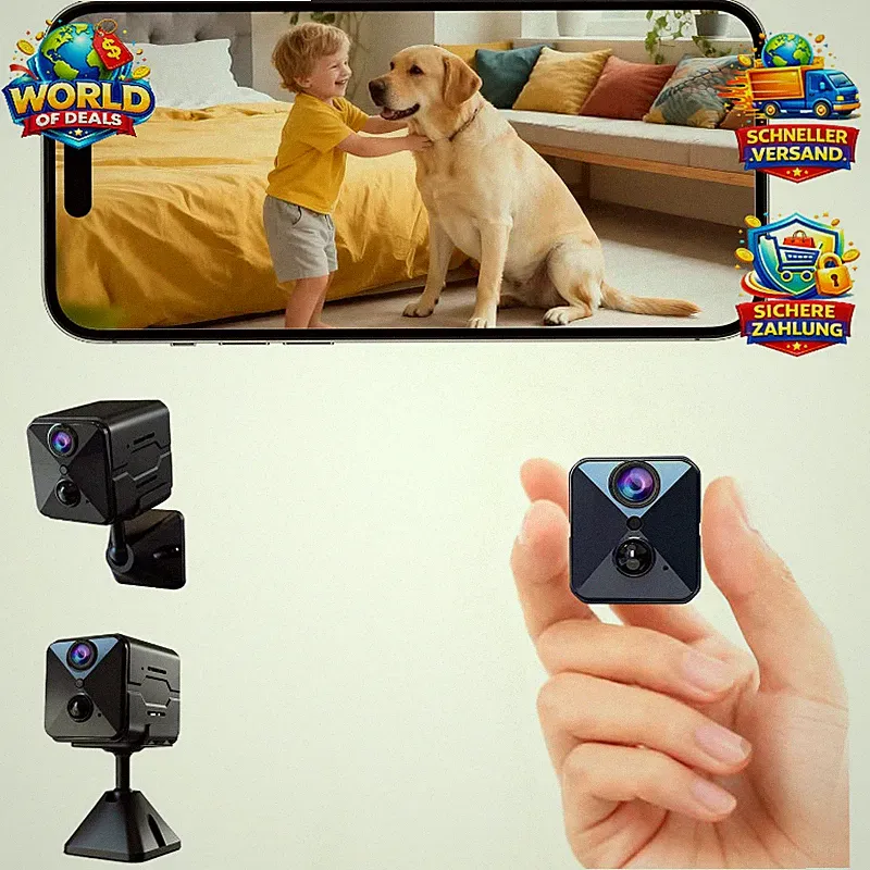 Mini Kamera 4K Überwachungskamera