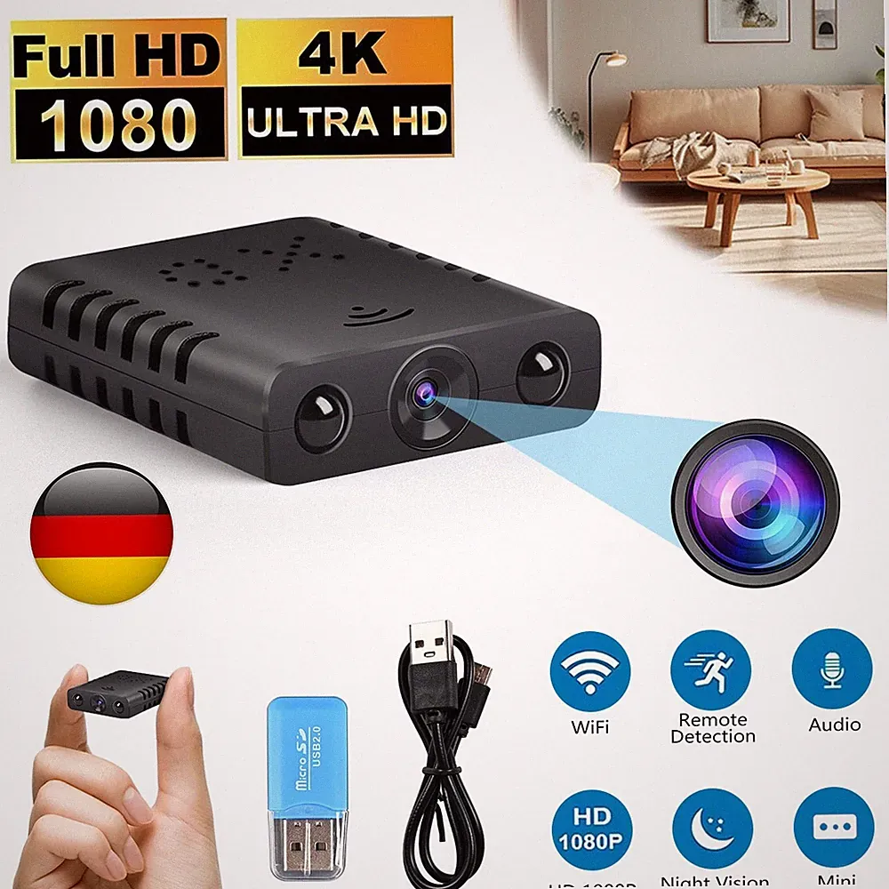 Mini Kamera Aussen HD 1080P WiFi