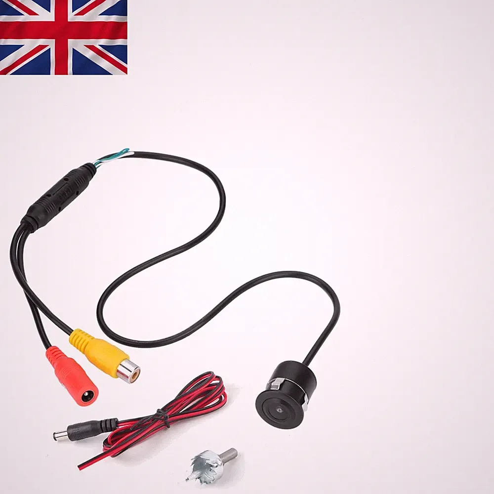 Mini wasserdichte 170° CCTV Kamera mit IR Nachtsicht - HD 1080p für Fahrzeuge