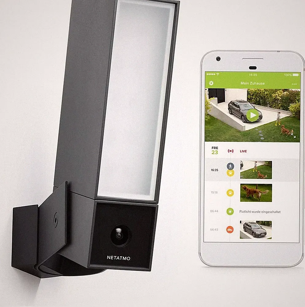 Netatmo Presence Outdoor Aussen Überwachungs Sicherheits Kamera + Erkennung APP