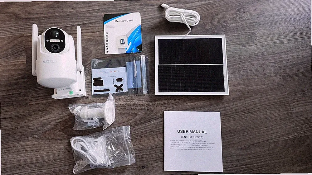 Tzziel 3G/4G LTE Solar Überwachungskamera
