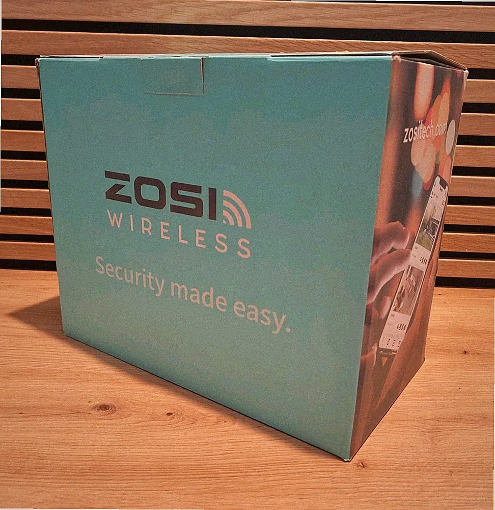 Neu ZOSI 8CH 3MP Außen WIFI Überwachungskamera 4 Kameras