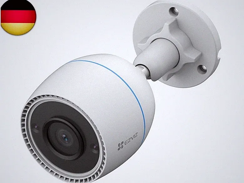 Outdoor WLAN IP Kamera, 1080p Bullet Überwachungskamera mit IP67 wetterfest