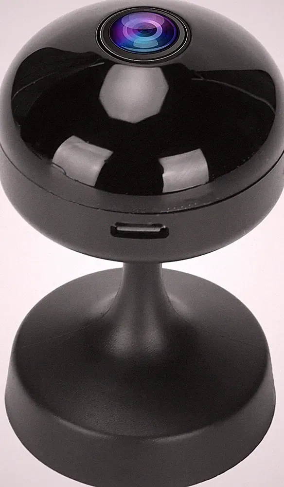 Pusokei Smart Home Überwachungskamera WiFi, 150° Weitwinkel Innen/Außen SP Cam