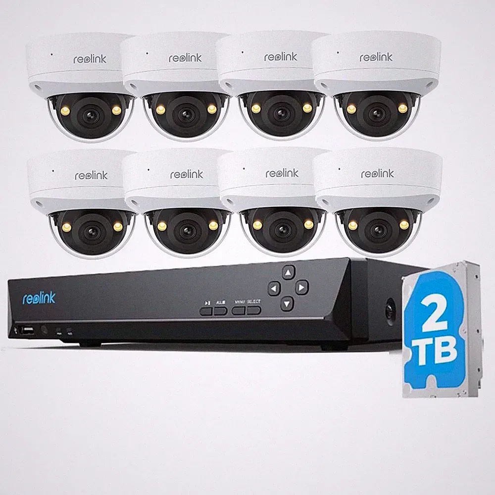 Reolink 12MP PoE Set mit NVR