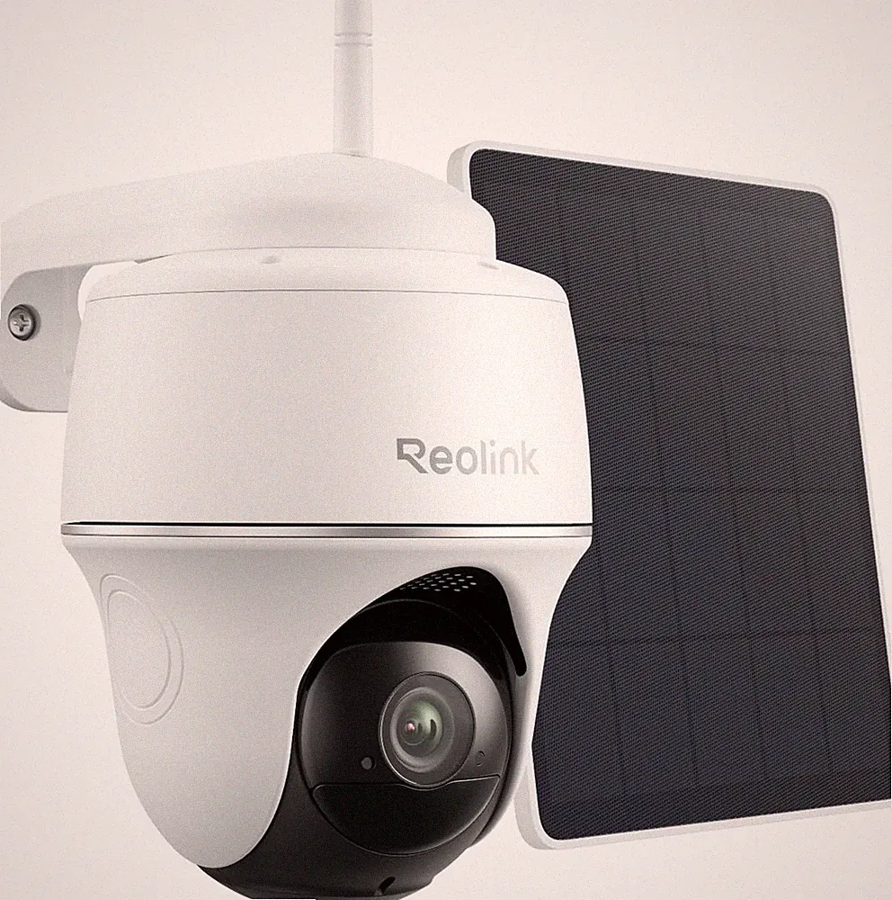 Reolink 3MP Überwachungskamera Aussen Akku WLAN 355°/140° Schwenkbar, 2K Solar I