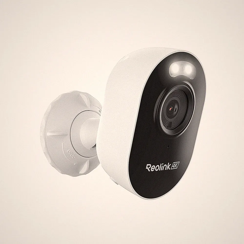 Reolink 4K 8MP Überwachungskamera Aussen Plug-In WLAN Kamera Outdoor Lumus Pro