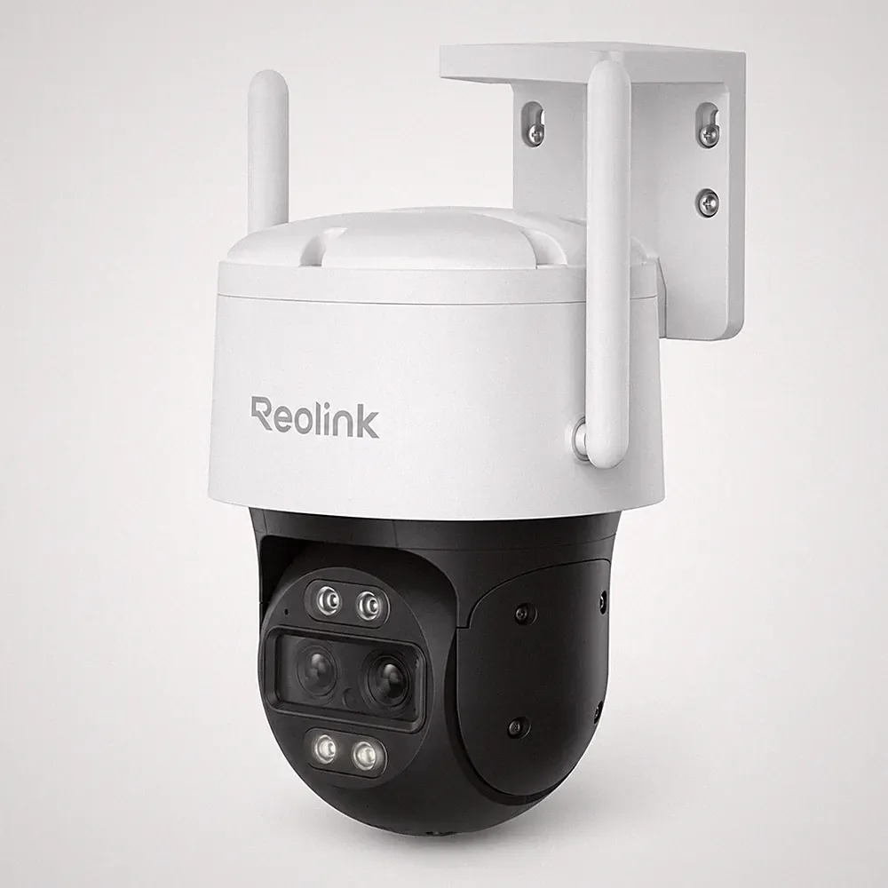 Reolink 4K 8MP Wi-Fi 6 PTZ Überwachungskamera Aussen mit Dual-Objektiv, Weiß