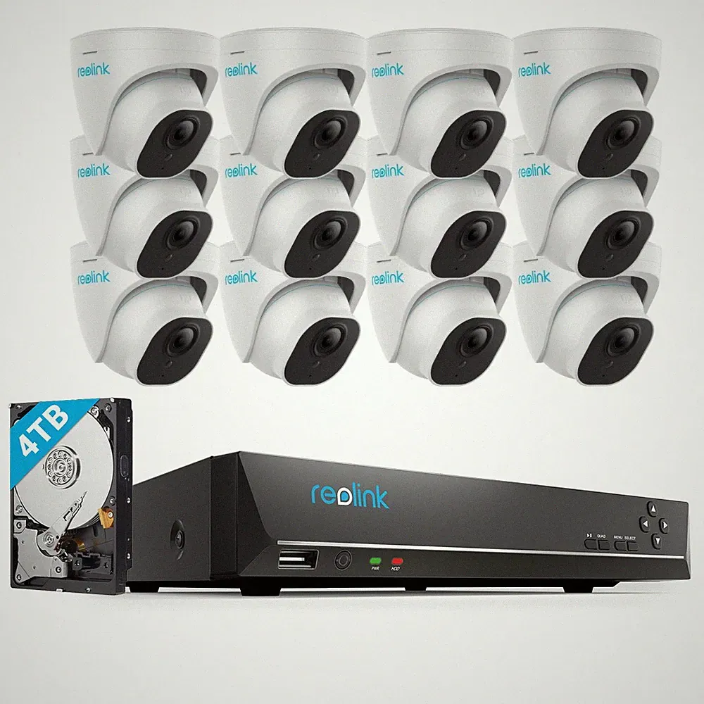 Reolink 4K PoE Set 16CH 4TB NVR