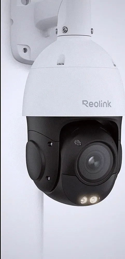 Reolink 4K PTZ PoE Home Überwachungskamera Außen mit Strahlern, Person/Fahrzeug/