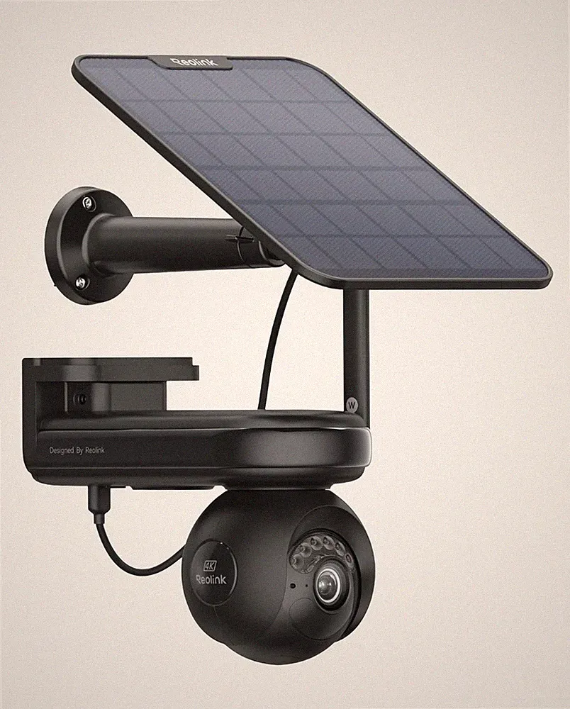 Reolink 4K Solar Überwachungskamera Aussen Akku 500 Tage Akkulaufzeit