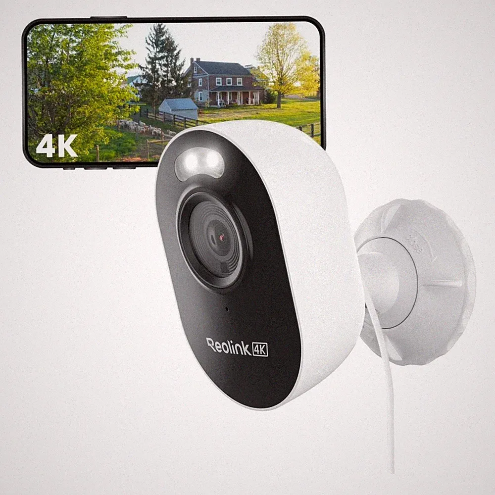 Reolink 4K Wi-Fi 6 Überwachungskamera Aussen IP Kamera Farb-Nachtsicht Lumus Pro