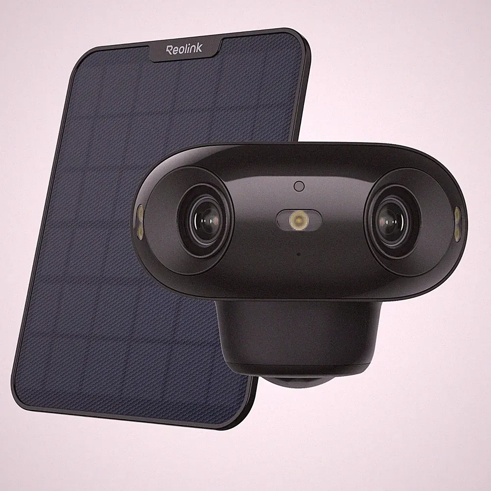 Reolink 4K WLAN Akku Überwachungskamera Aussen Argus 4 Pro mit 6W Solarpanel
