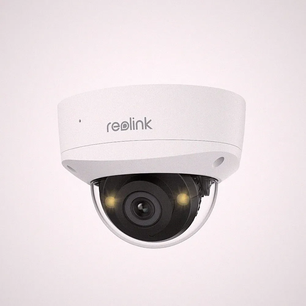 Reolink 5MP PoE Dome Überwachungsskamera Aussen IK10 Vandalismusschutz RLC-540A