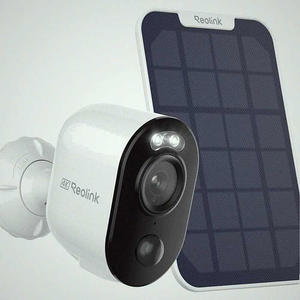Reolink Argus 3 Ultra Solar WLAN Kamera Für Außen & Innen 8MP Farbnachtsicht