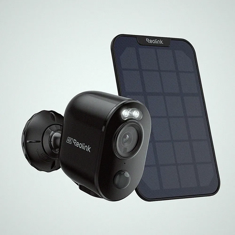 Reolink Argus 3 Ultra Solarbetriebene Überwachungskamera 4K Dual-Band WiFi