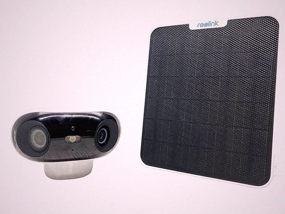 Reolink Argus 4 Pro 4K Wi-Fi Überwachungskamera für den Außenbereich mit Solarpa