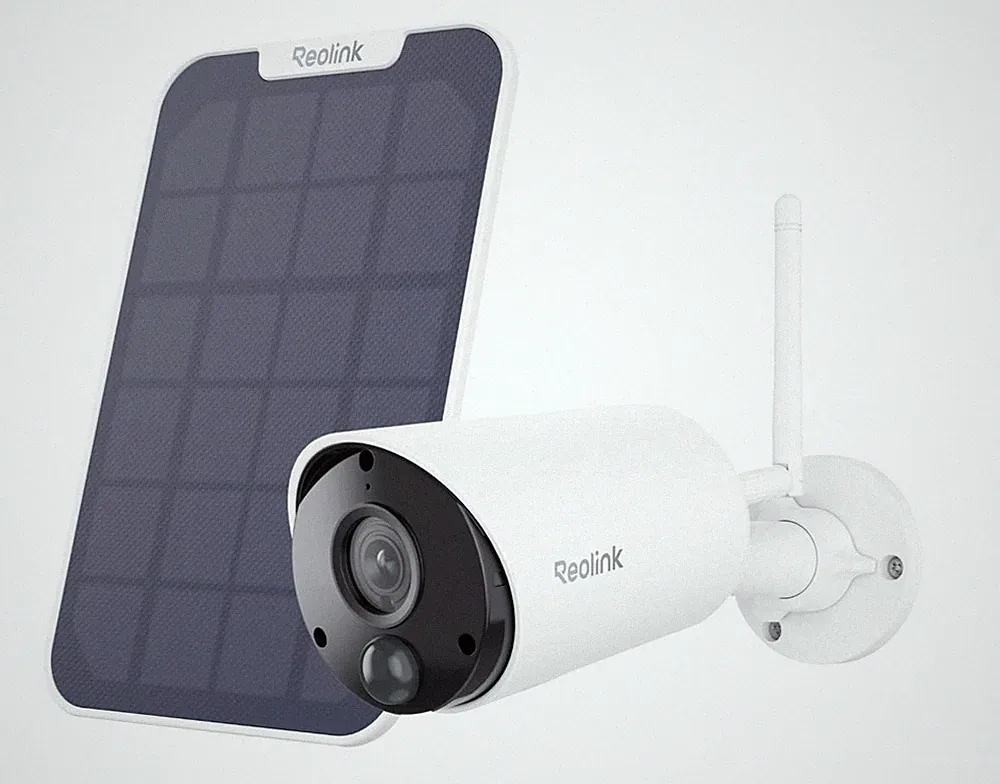 REOLINK Argus B320 Kamera + Solar Panel, Smart-Erkennung, 3MP, Außenbereich