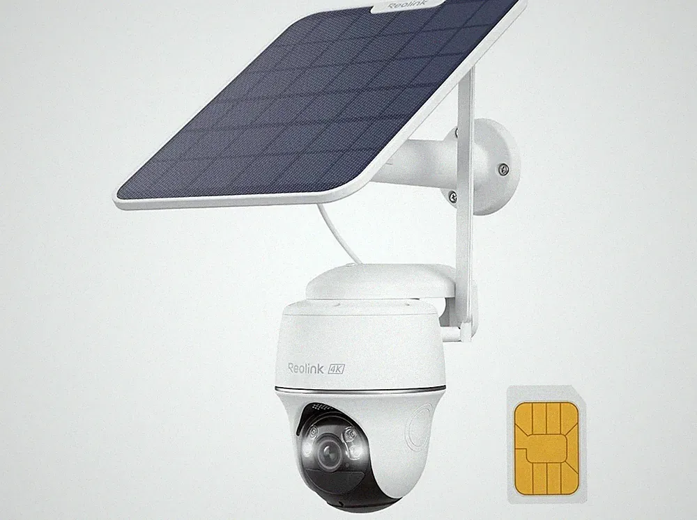 Reolink Go PT Plus 4G LTE 2K+ 5MP Mobile Überwachungskamera Solar Kabellos Outdoor