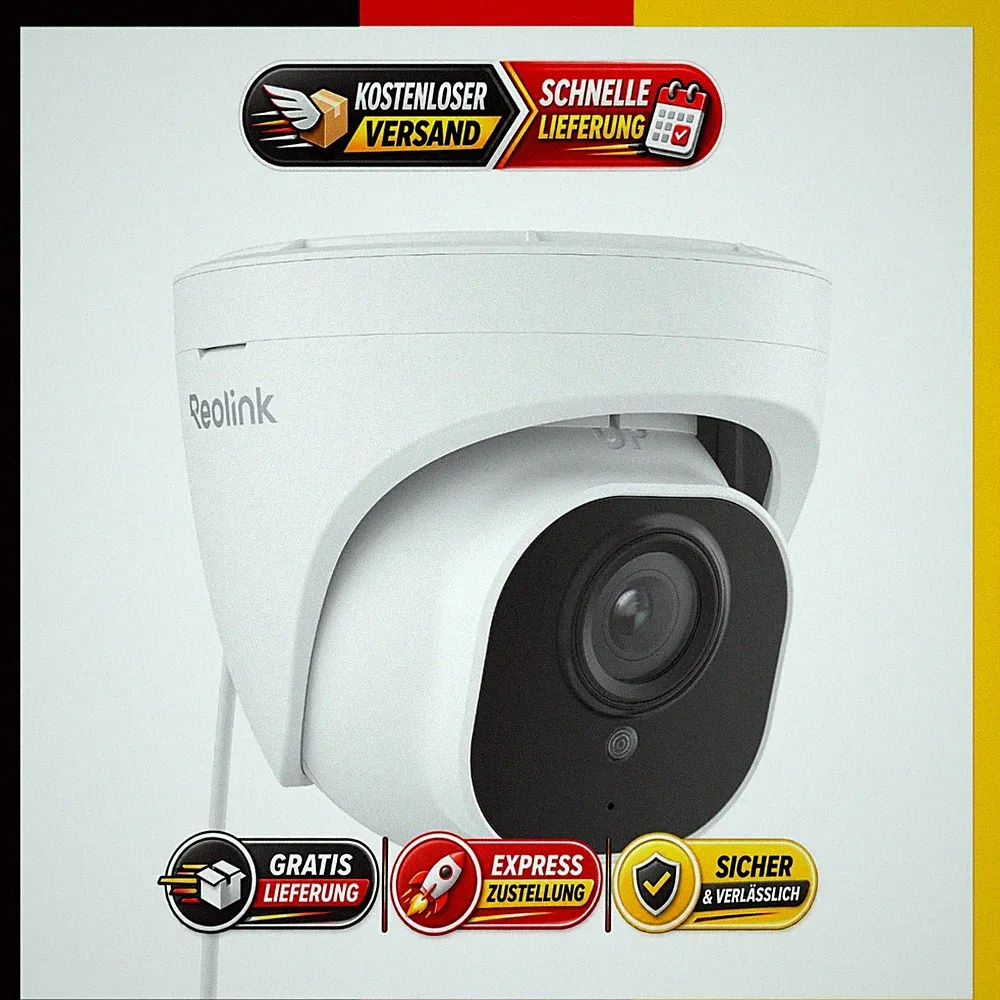Reolink RLC-820A 4K PoE Überwachungskamera Außen IP-Kamera Kamera Dome Weiß