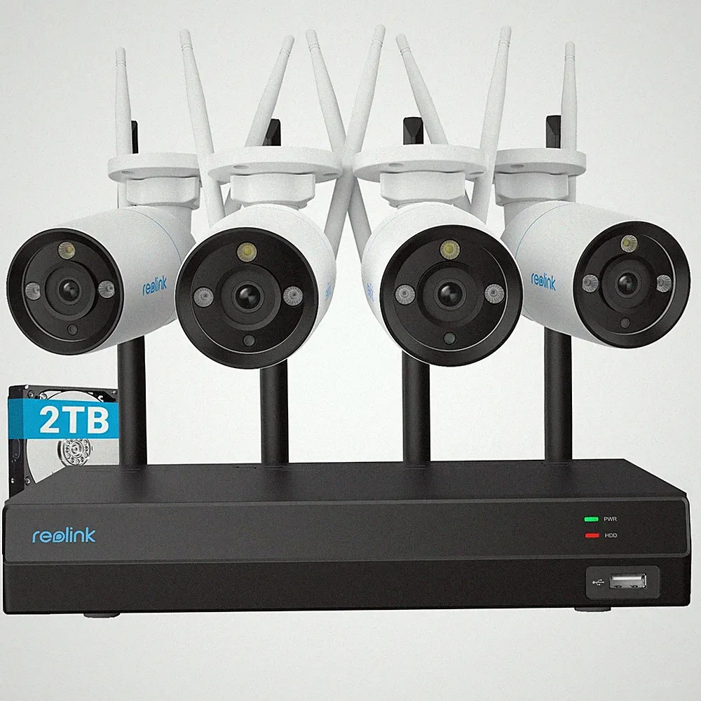 Reolink RLK12-800WB4 12CH 2TB 4X8MP Wi-Fi 6 Set