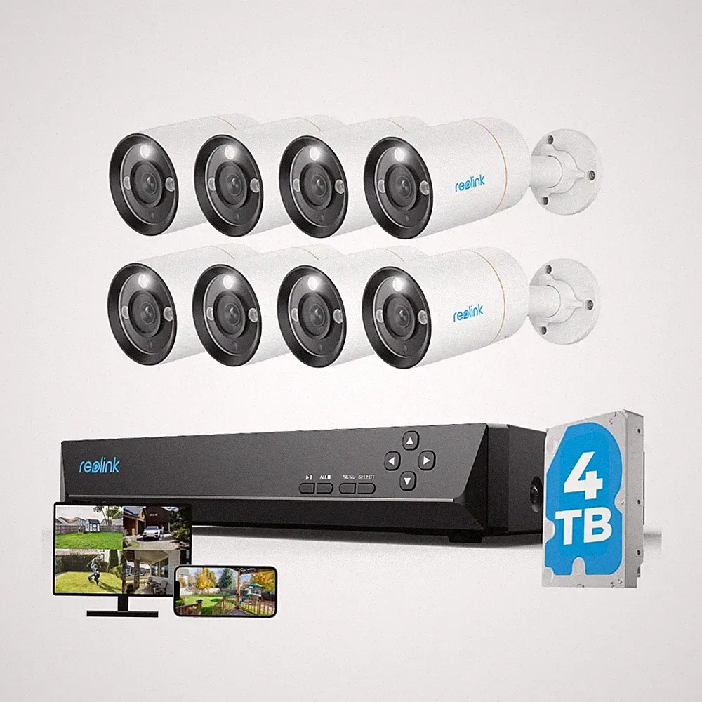 Reolink RLK16-1200B8-A 12MP PoE Set
