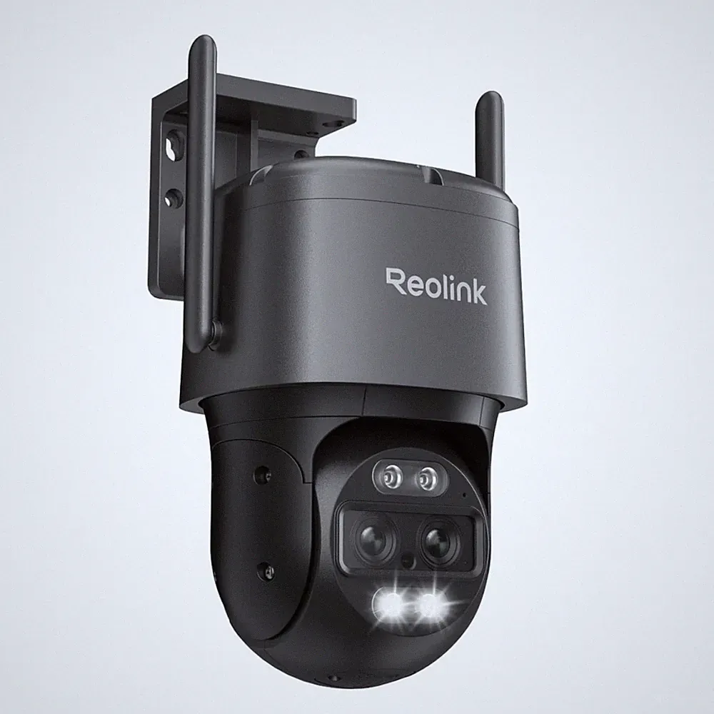 Reolink TrackMix WiFi 4K Überwachungskamera Aussen Auto-Tracking 6X Hybrid-Zoom