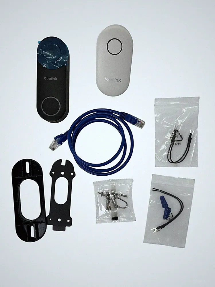 Reolink Video Doorbell WiFi, 5MP, Chime, 2,4/5GHz, 180°, 2-Wege-Audio