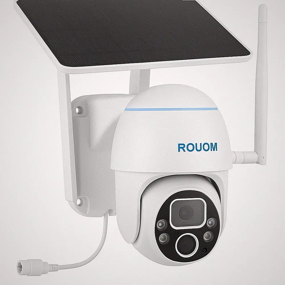 ROUOM 2K 4G LTE Solar Kamera