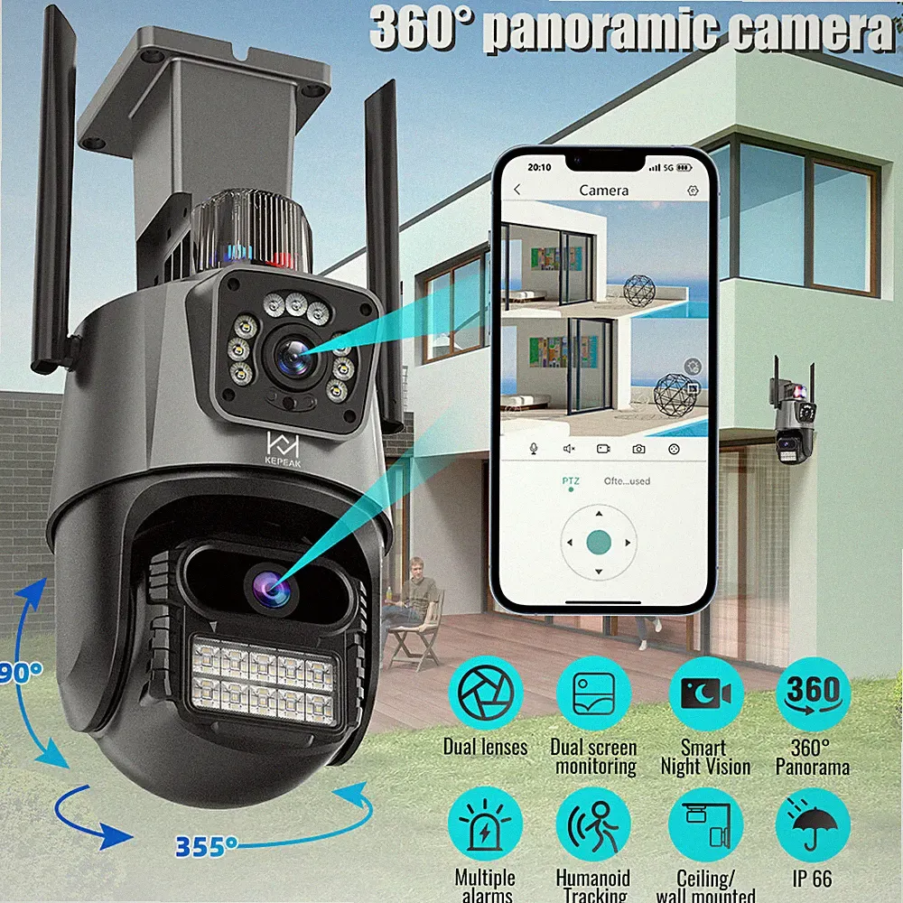 SmartCam 10X Zoom 4MP PTZ IP Kamera