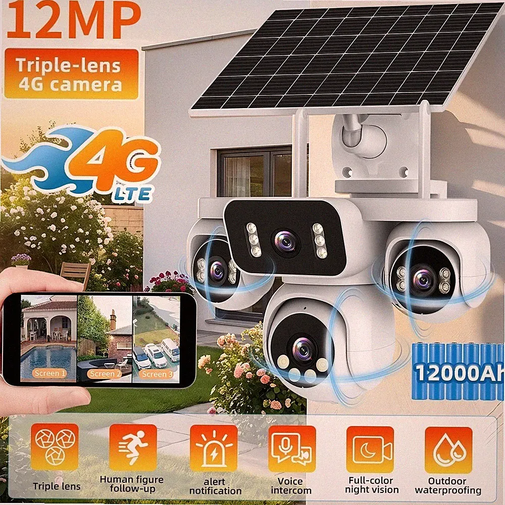 KEPEAK SmartCam 4G LTE Solar