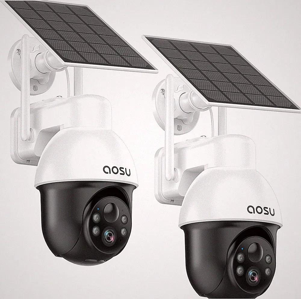 Solar Außen Überwachungskamera 5MP WLAN PTZ 360