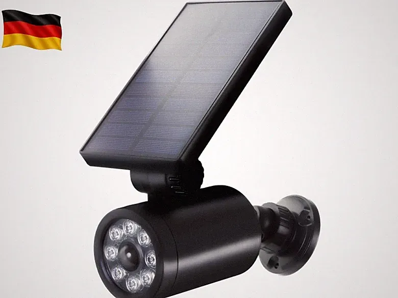 Maclean SOL1801S Solar Kamera-Attrappe