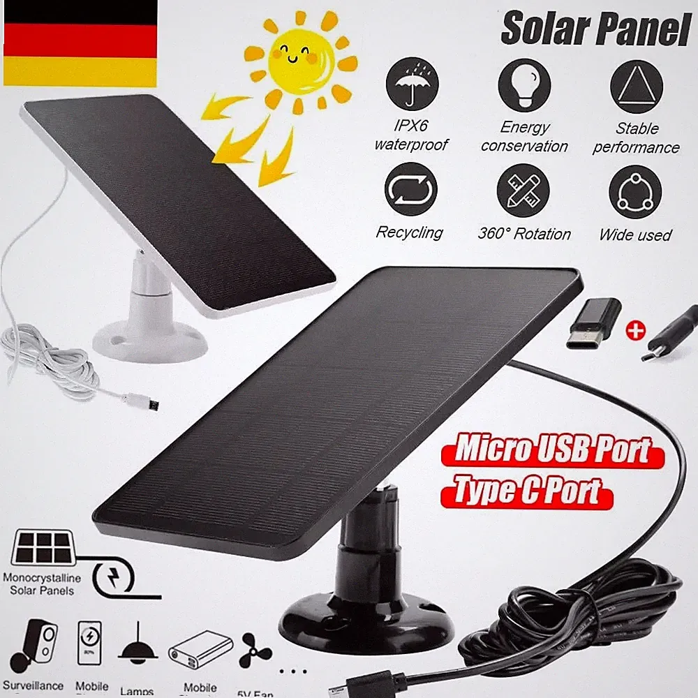 Solarpanel PCSL0005 Micro-USB