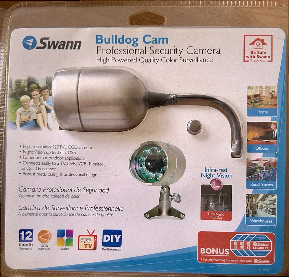 Swann Bulldog Profi Überwachungskamera High Pow. Qualität Farbüberwachung