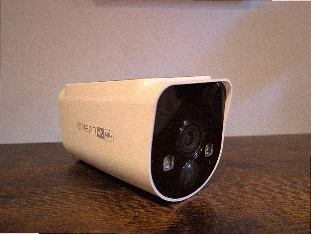 Swann NVW-MR4KCAMEU Long Range Wifi Überwachungskamera - Weiß Smart 4K MaxRanger4k